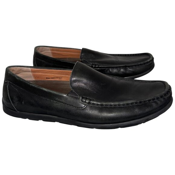 Florsheim Smooth Motor Moc Toe Venetian Driver 12 Leather Loafer Slip On Driving - Picture 1 of 7